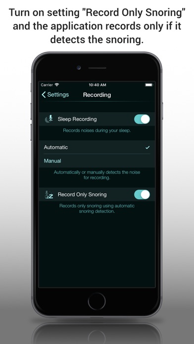 Sleep Recorder Plus screenshot 2