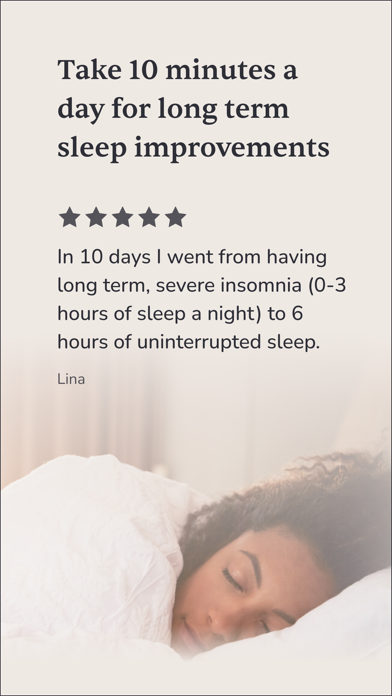 Sleep Reset: CBT for Insomnia screenshot 1