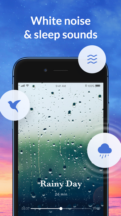 Sleep Sounds White Noise, Rain screenshot 8