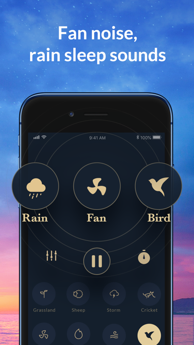 Sleep Sounds White Noise, Rain screenshot 7