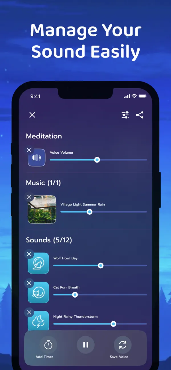 Sleep Sounds • zzZ screenshot 2