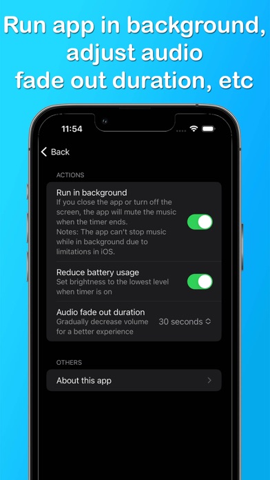 Sleep Timer: Stop Music Player screenshot 2