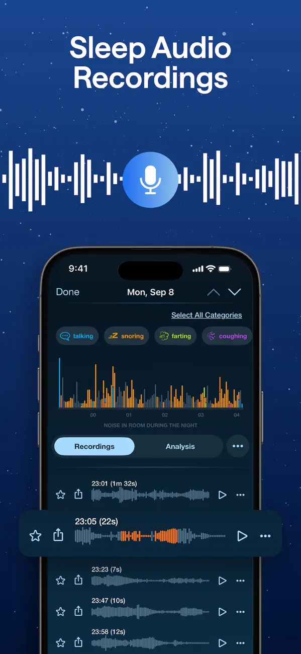 Sleep Recorder & Sleep Tracker screenshot 4