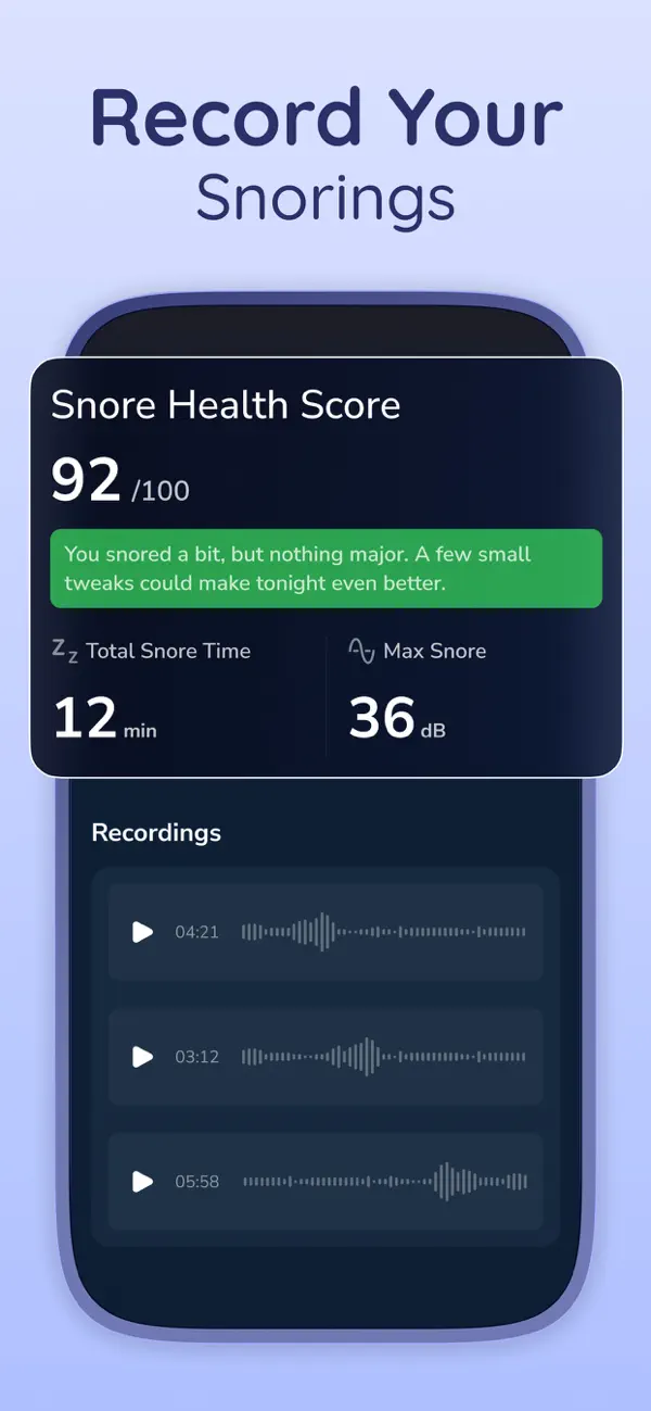 Sleep Tracker & Sound by Remly screenshot 4