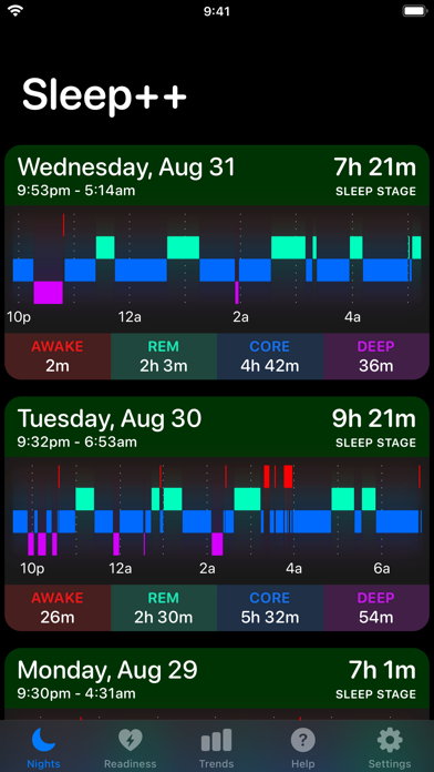Sleep++ screenshot 8