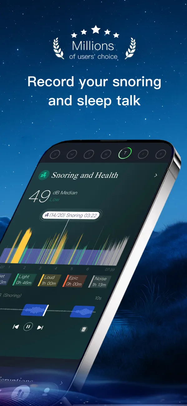 SleepMo-Tracker&Sound&Relax screenshot 4