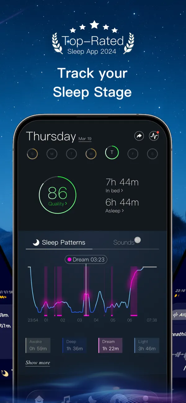 SleepMo-Tracker&Sound&Relax screenshot 5