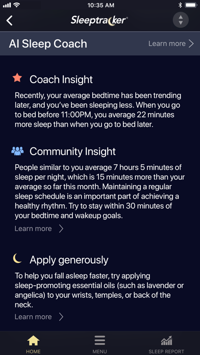 Sleeptracker® screenshot 3