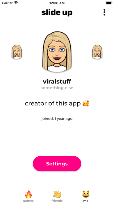 Slide Up - Games, New Friends! screenshot 1