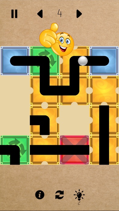 Sliding Puzzle - Guide the Ball screenshot 4