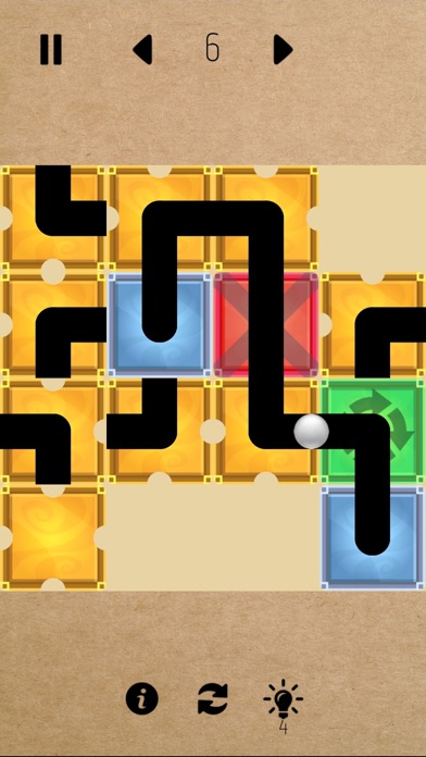 Sliding Puzzle - Guide the Ball screenshot 3
