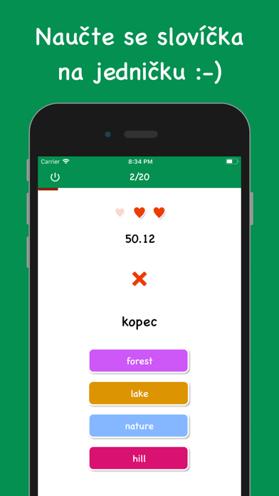 Slovíčka 1M - jazyky hrou screenshot 4