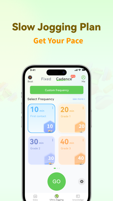 Slow Jogging Tracker &Timer screenshot 4