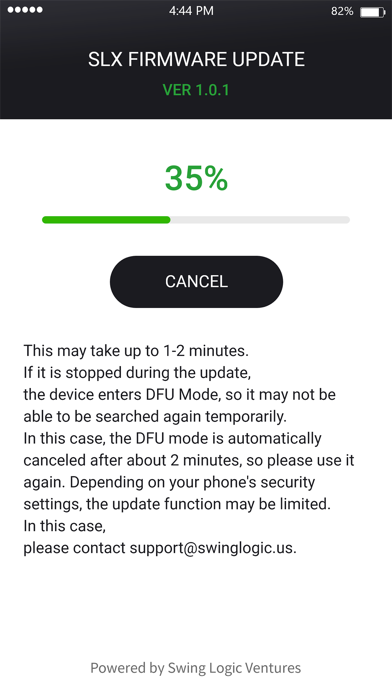 SLX Firmware Update screenshot 1