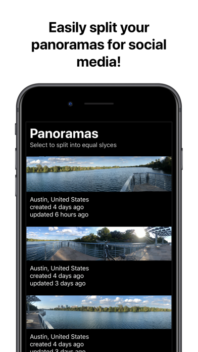 Slyce Panoramas screenshot 2