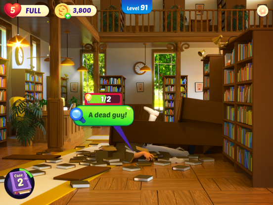 Small Town Murders: Match 3 screenshot 1