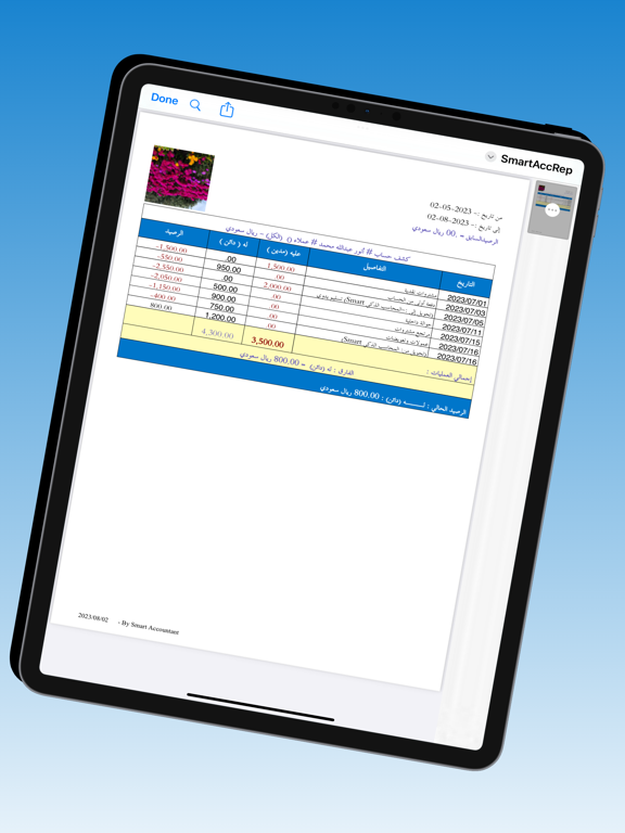 Smart Accountant. screenshot 1