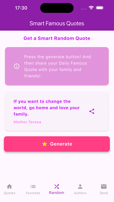 Smart Famous Quotes screenshot 2