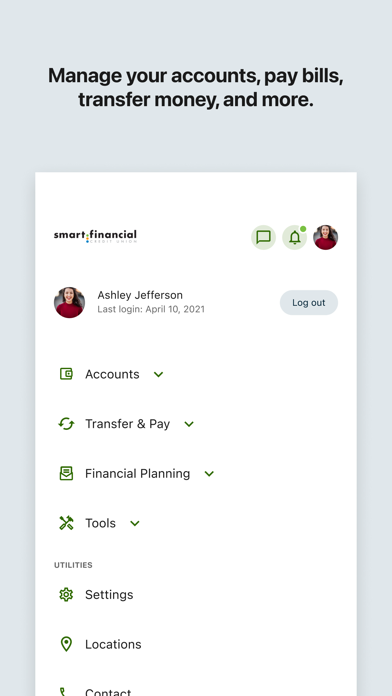 Smart Financial Mobile screenshot 1