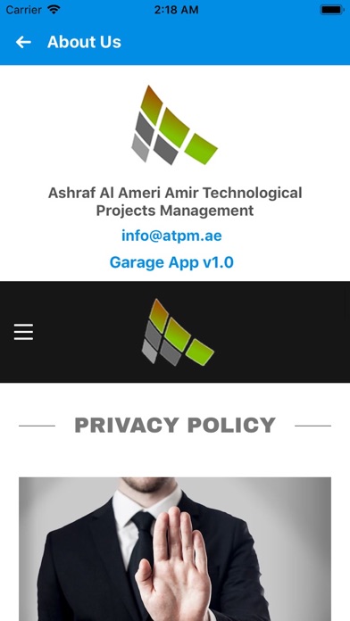 Smart Garage App screenshot 1
