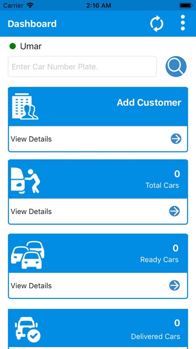 Smart Garage App screenshot 2