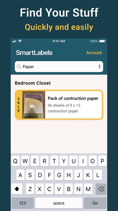 Smart Labels screenshot 1