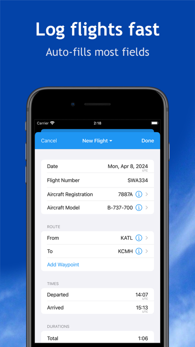 Smart Logbook screenshot 7