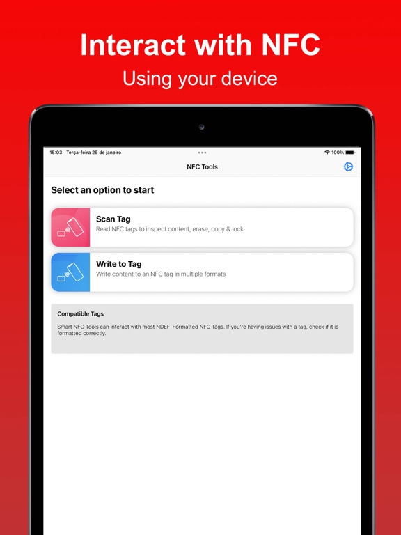 Smart NFC Tools: Read & Write screenshot 1