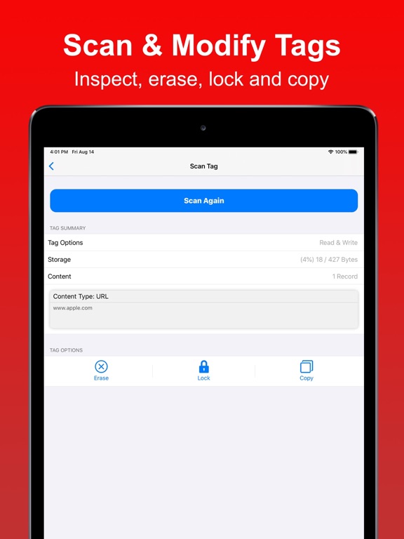 Smart NFC Tools: Read & Write screenshot 3