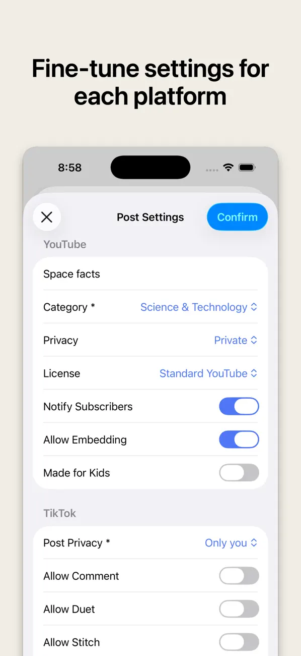 Smart Post: Social Scheduler screenshot 2
