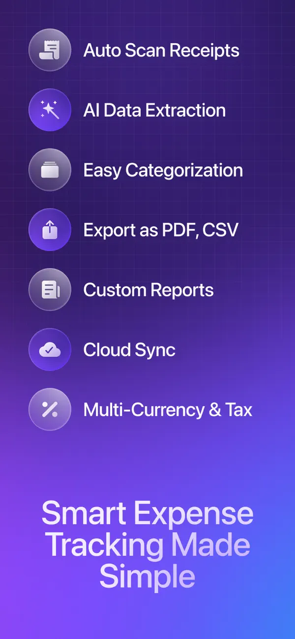 Smart Receipts: Expenses & Tax screenshot 3