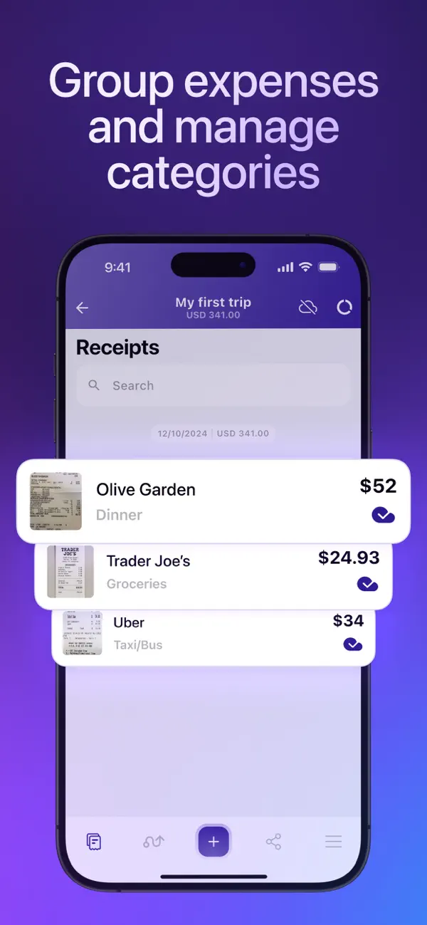 Smart Receipts: Expenses & Tax screenshot 4