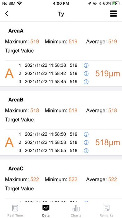 Smart Report-Thickness Tester screenshot 2