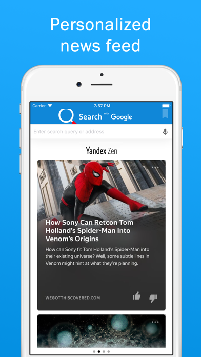 Smart Search & Web Browser screenshot 2