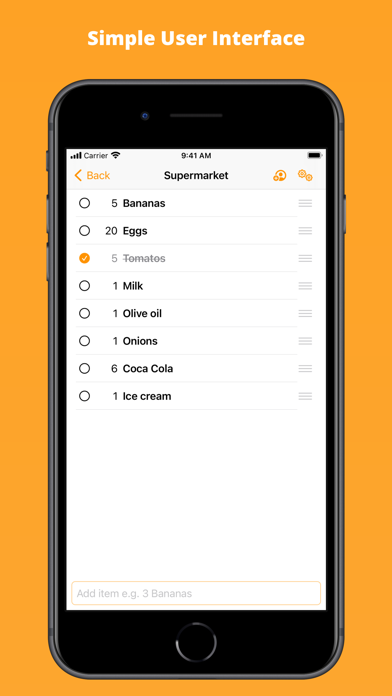 Smart Shopping List - Shared screenshot 4