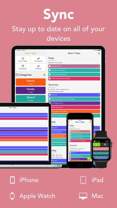 Smart Tasks - Lists Made Easy screenshot 2