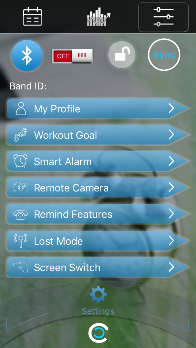 Smart WristbandApp Fitness screenshot 3