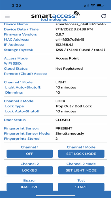 SmartAccess Technologies PLUS screenshot 3