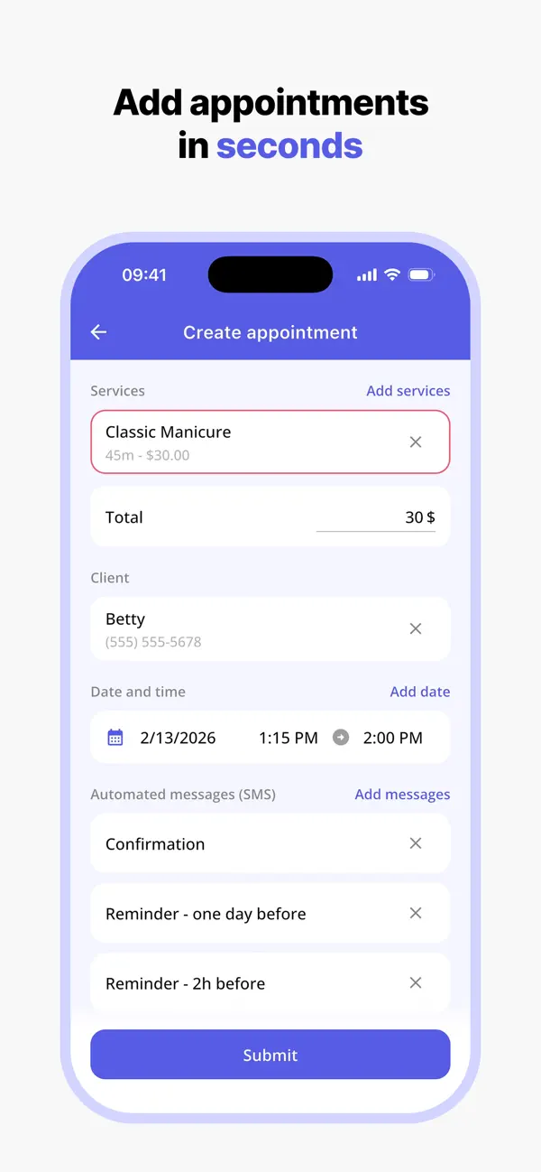 SmartAgenda: Appointment Book screenshot 2
