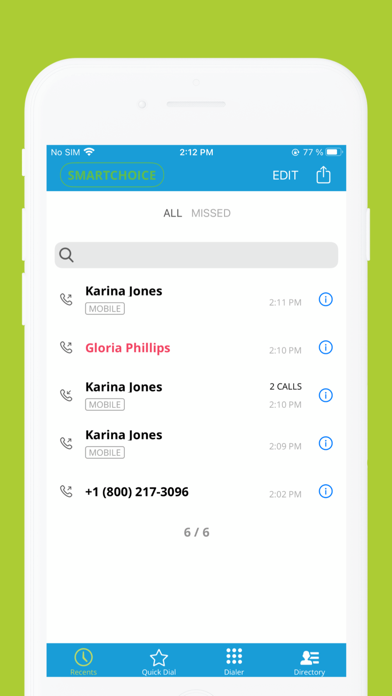 SmartChoice Softphone screenshot 3