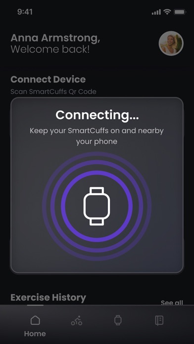 SmartCuffs screenshot 1