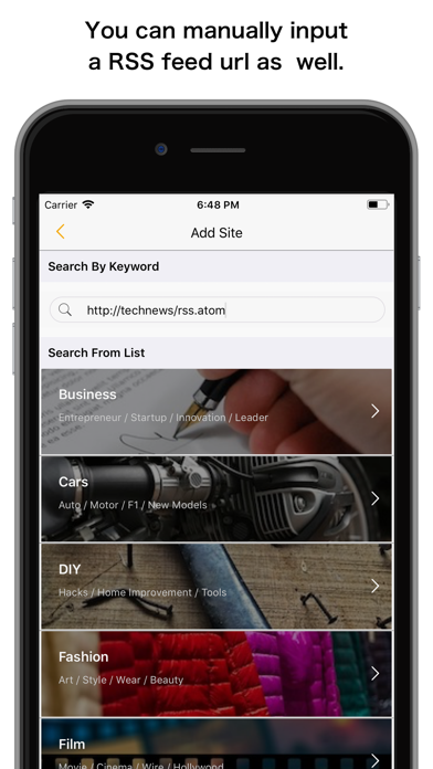 SmartFeed screenshot 2