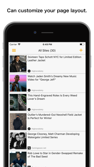 SmartFeed screenshot 1