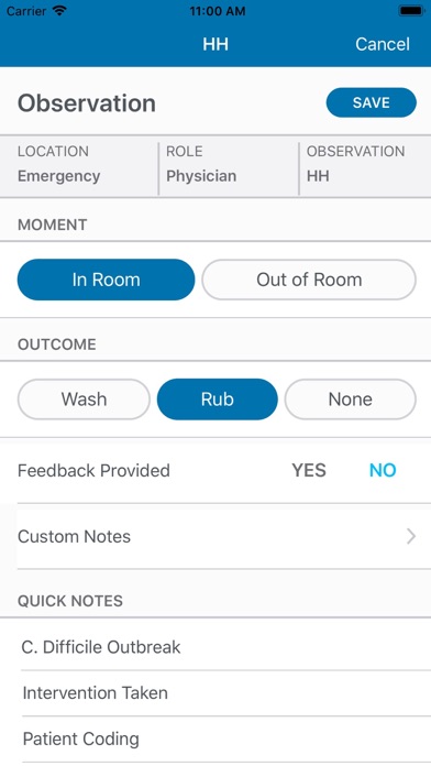 SMARTLINK™ Observation screenshot 1