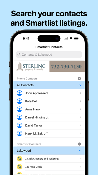 Smartlist Local Directory screenshot 4