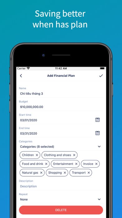 SmartMoney - Budget Planner screenshot 4