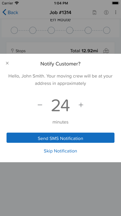 SmartMoving screenshot 2