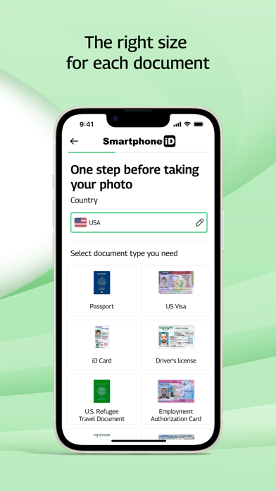 Smartphone iD - Passport photo screenshot 1