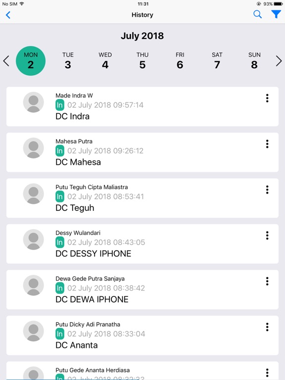 SmartPresence Dashboard screenshot 9