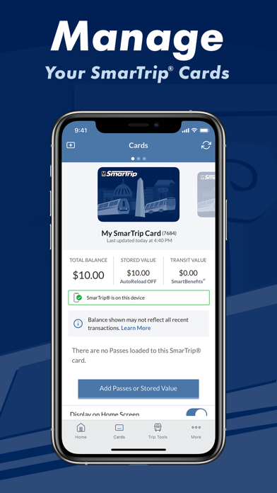 SmarTrip screenshot 4